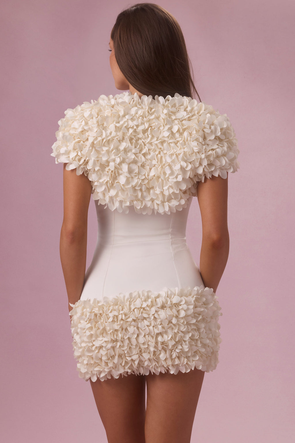 Cropped Bolero  in Ivory